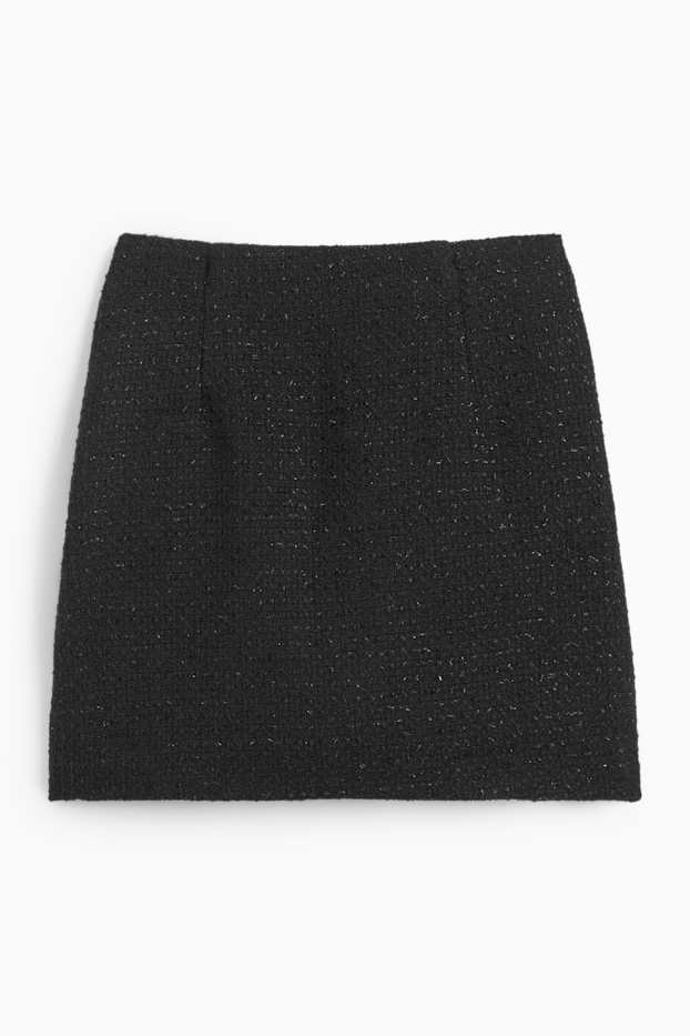 Femei - Fustă mini - negru