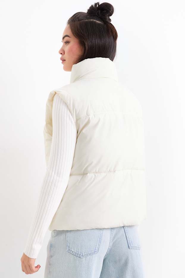 Dames - Bodywarmer - wit