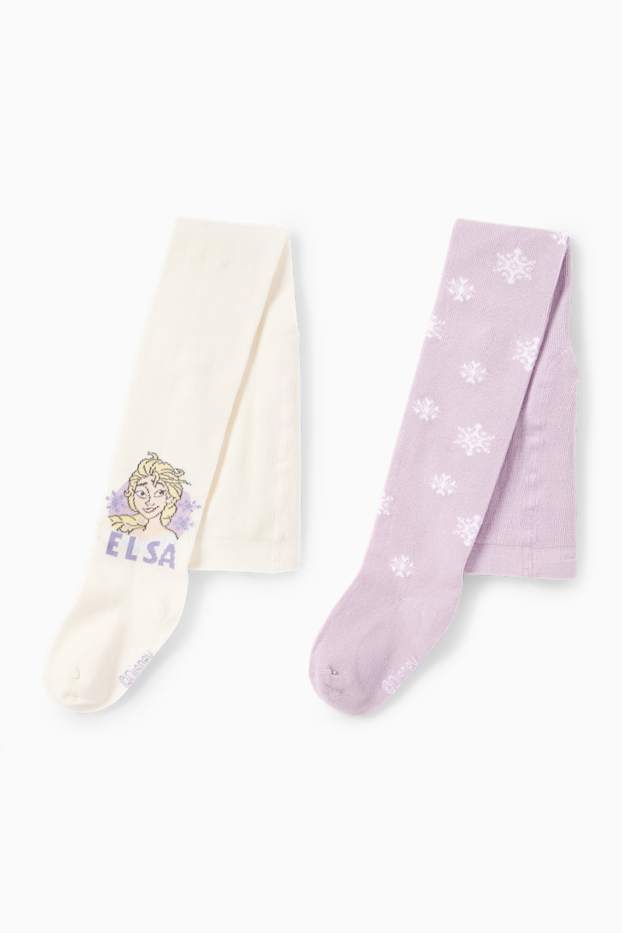 Nena - Paquet de 2 - Frozen - leotards - violeta clar