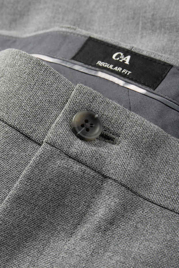 Home - Pantalons combinables - regular fit - Flex - gris