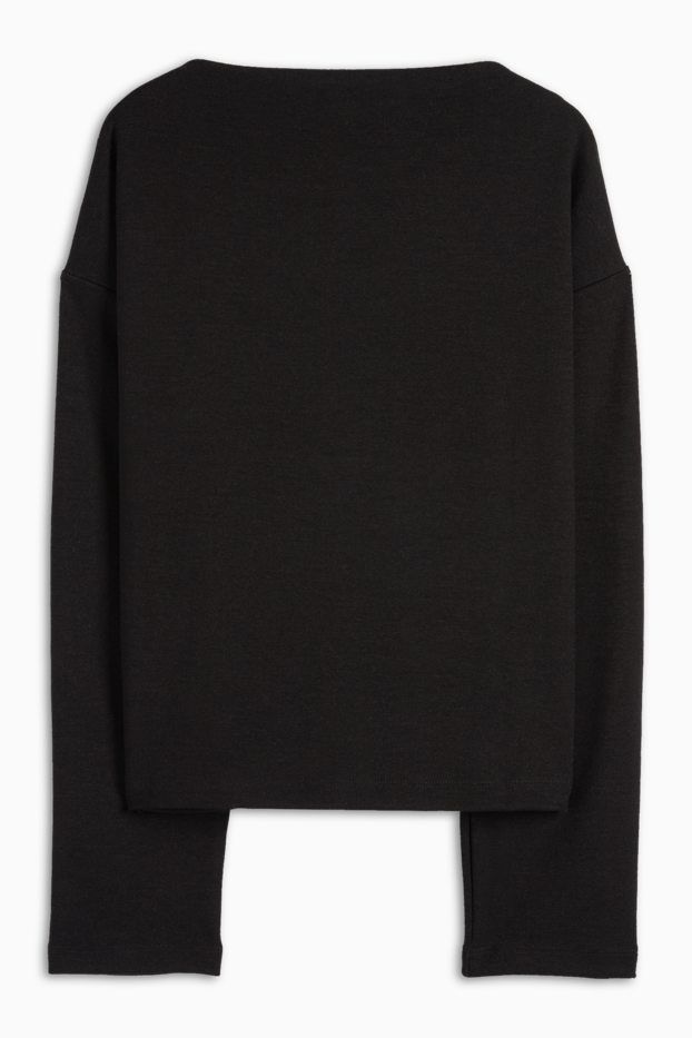 Damen - Sweatshirt - schwarz