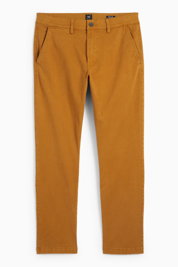 Herren - Chino - Slim Fit - Flex - havanna
