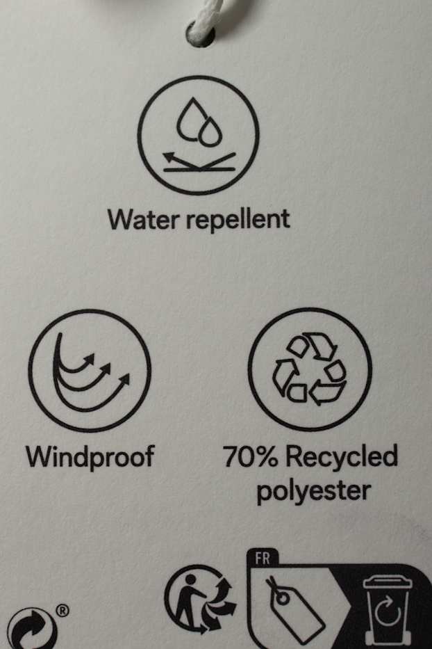 Bambini - Giacca trapuntata con cappuccio - idrorepellente - verde scuro