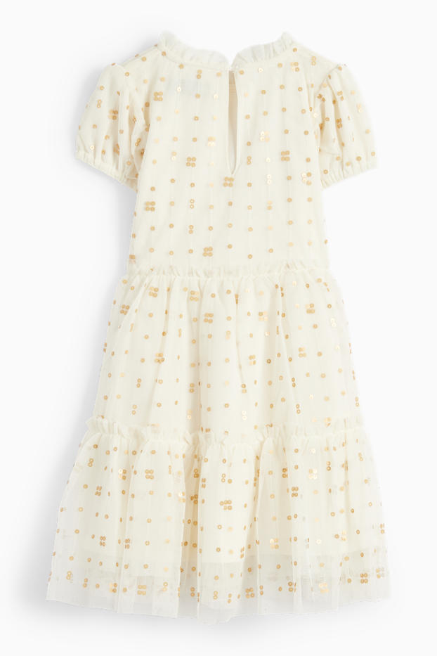 Copii - Fete - Rochie - crem