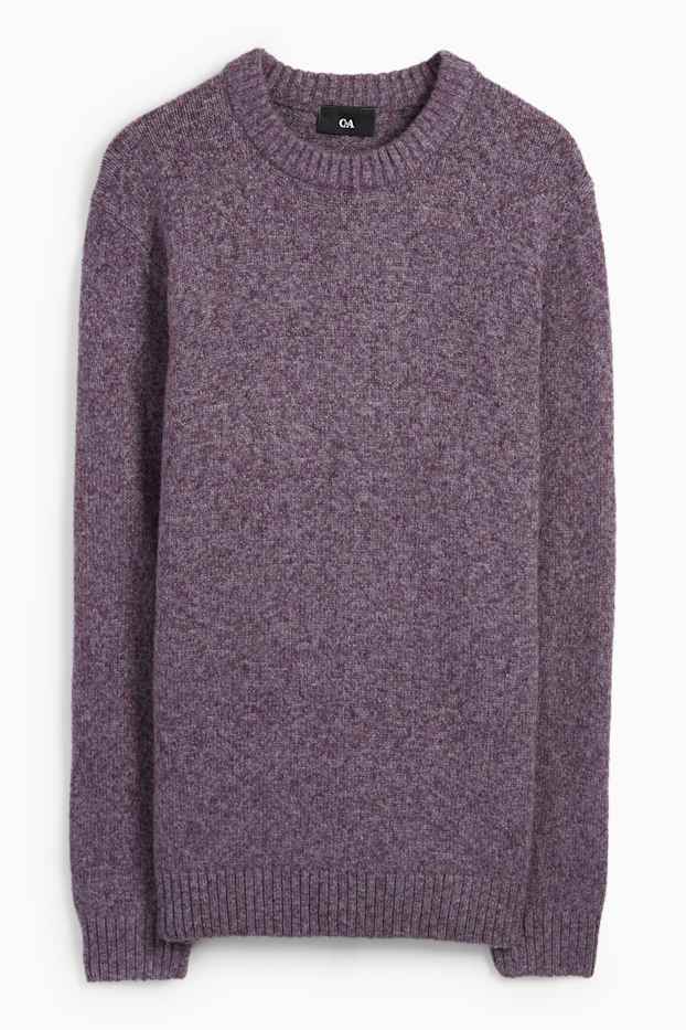 Bărbați - Pulover - violet