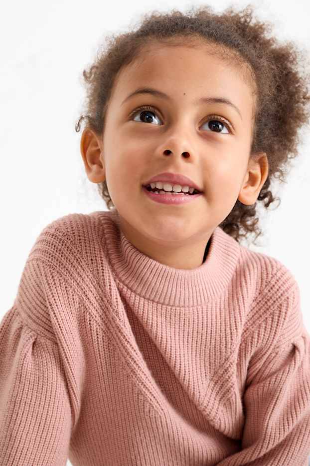 Enfants filles - Pullover - rose foncé