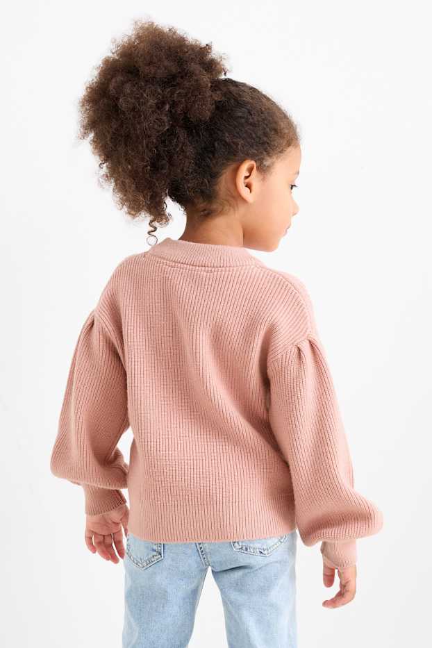 Enfants filles - Pullover - rose foncé