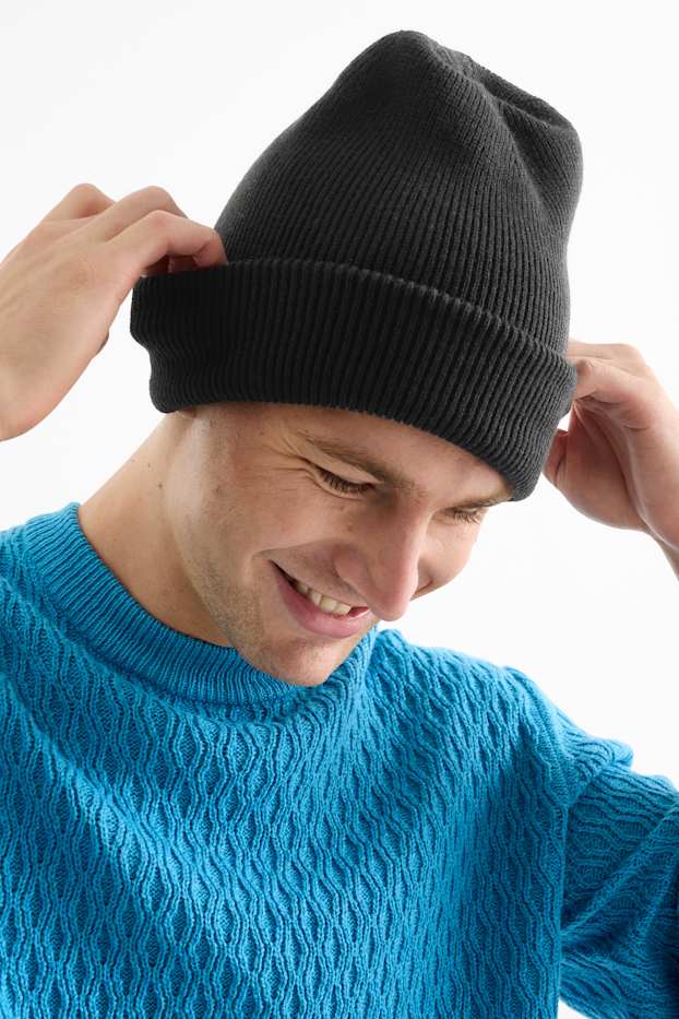 Men - Beanie - black