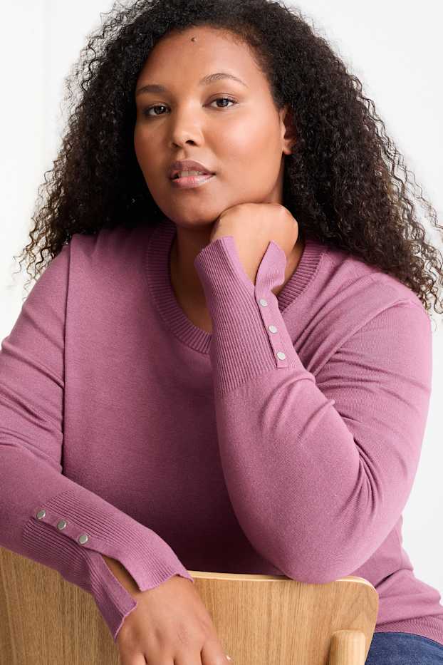 Femmes - Pullover - violet