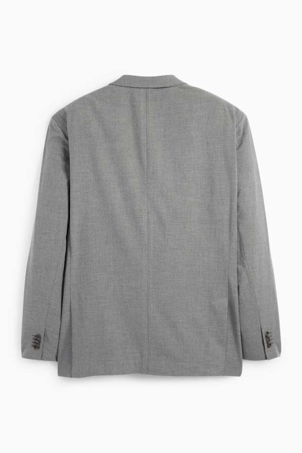 Herren - Baukasten-Sakko - Regular Fit - Flex - grau