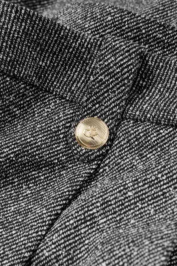 Dona - Bermudes - high waist - gris fosc