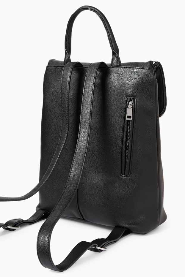 Femmes - Sac à dos - synthétique - noir