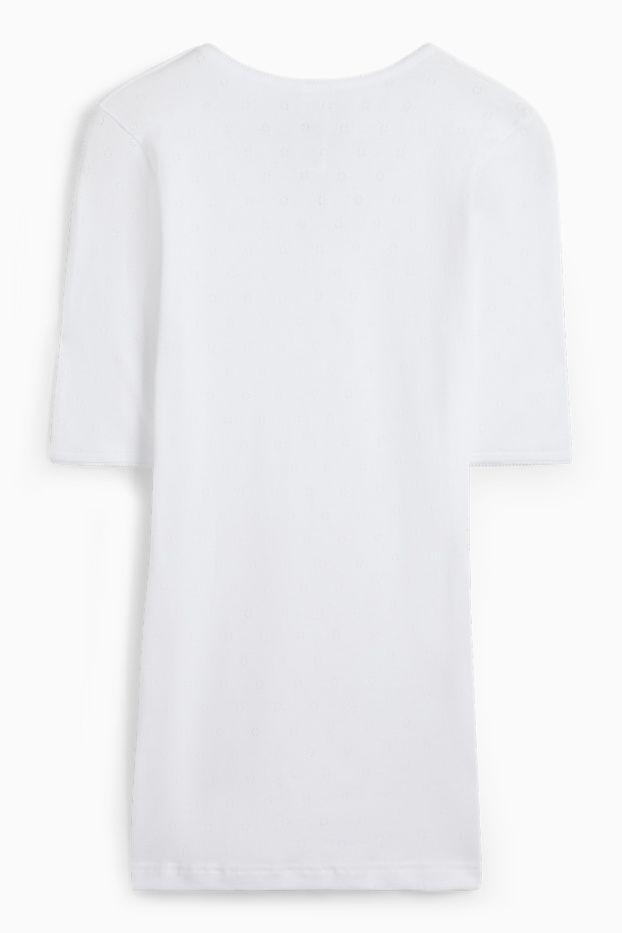 Donna - Maglietta intima - bianco