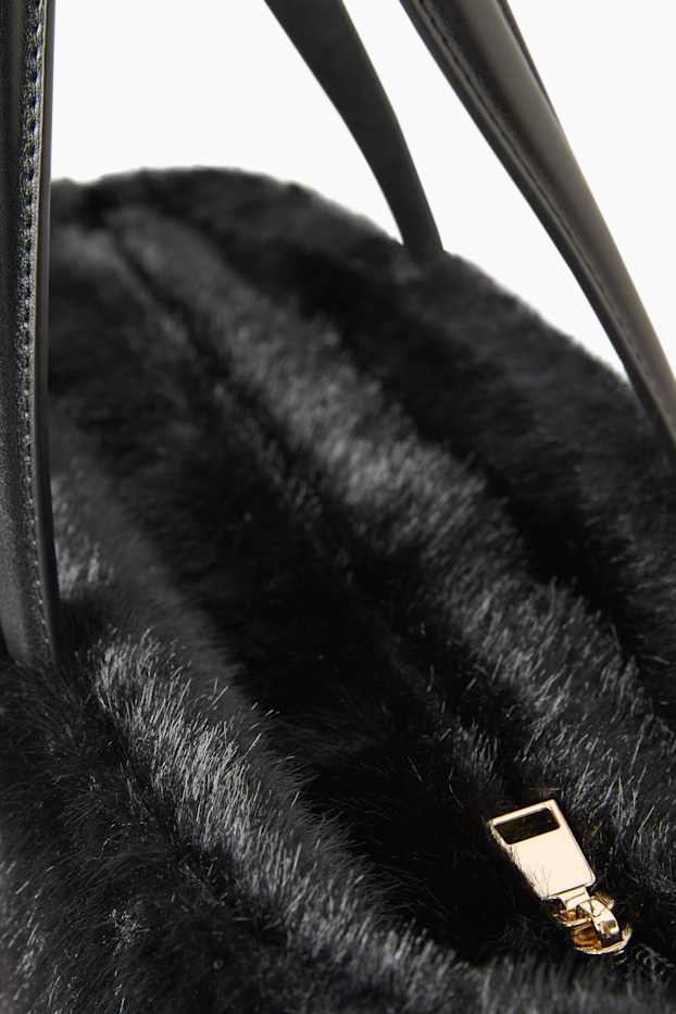 Damen - Großer Shopper - schwarz