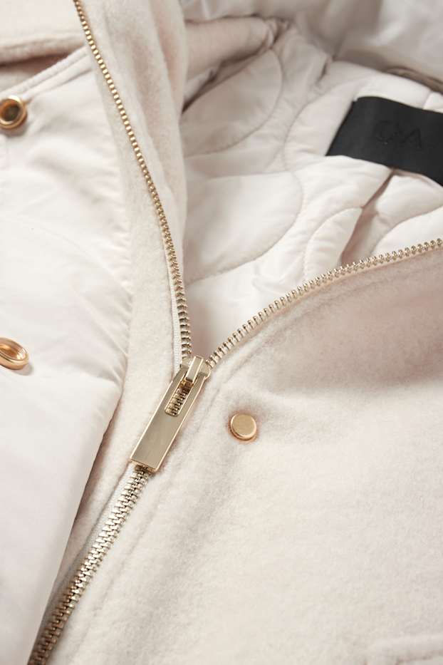 Donna - Parka con cappuccio - beige chiaro