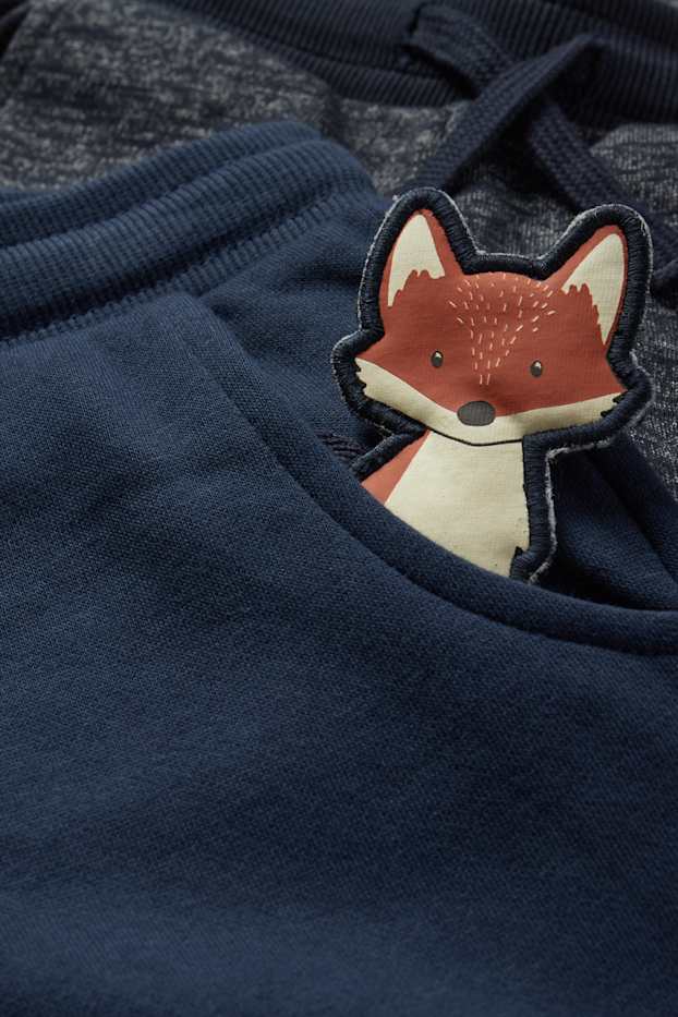 Kinder Jungen - Multipack 2er - Fuchs - Jogginghose - dunkelblau