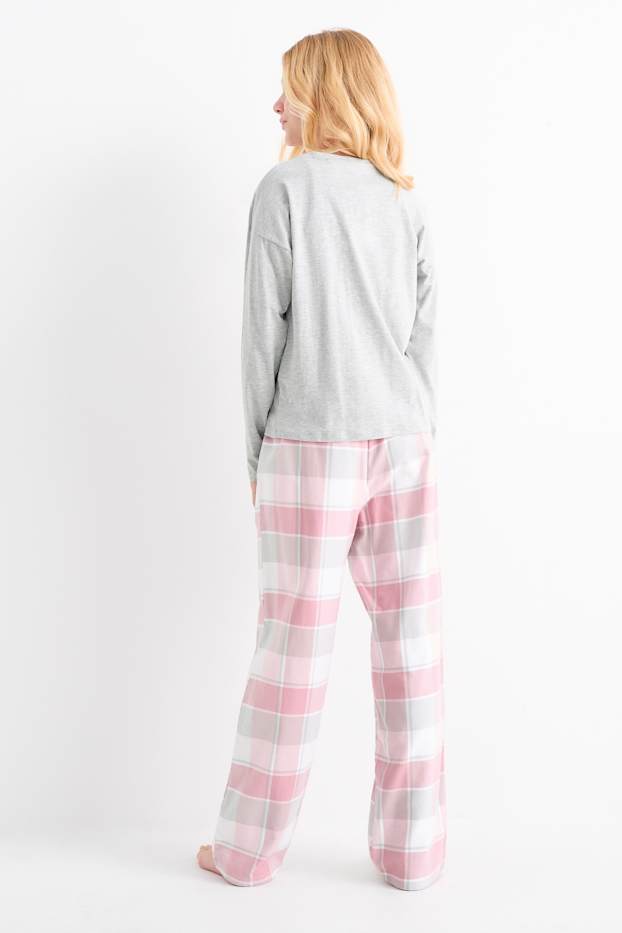 Enfants filles - Paris - pyjama - 2 pièces - gris