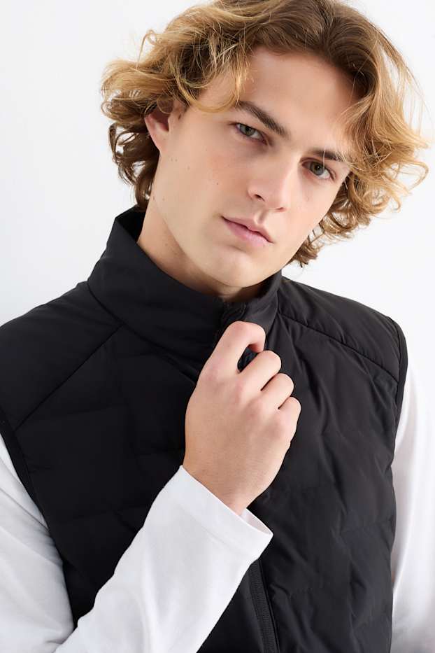 Herren - Thermoweste - schwarz