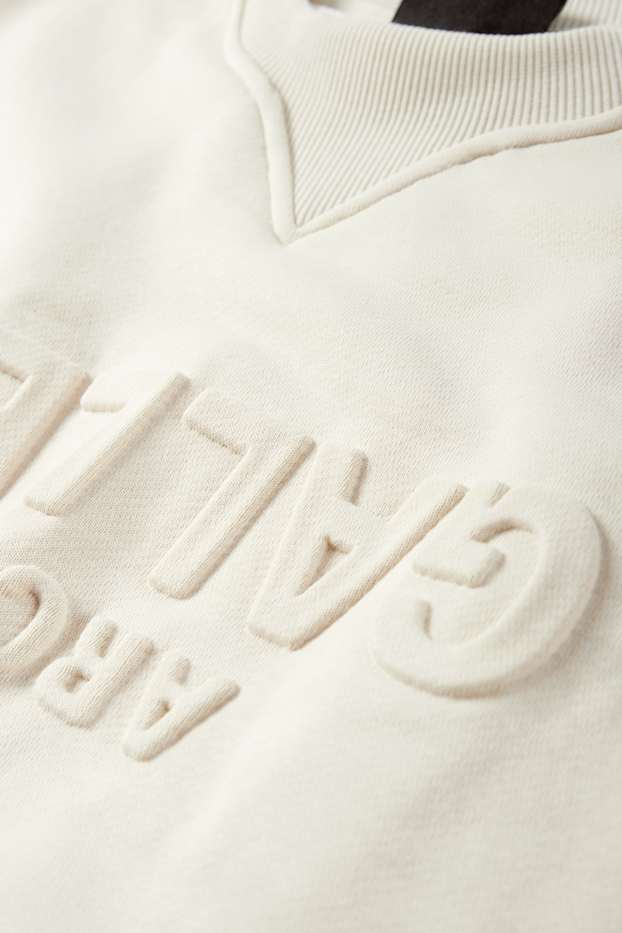 Herren - Sweatshirt - cremeweiss