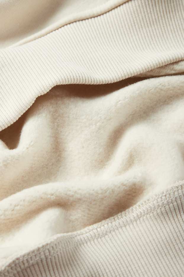 Herren - Sweatshirt - cremeweiss