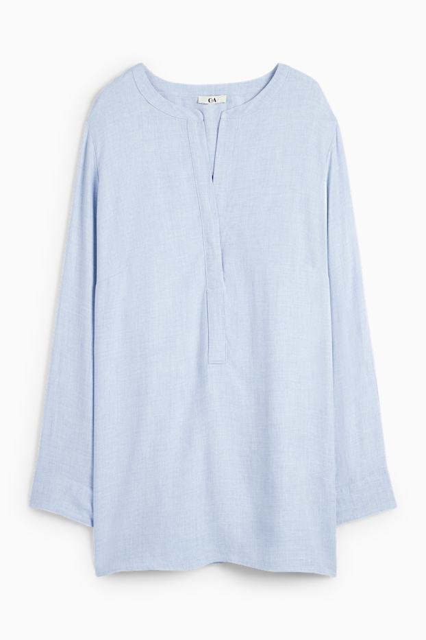 Women - Tunic - light blue