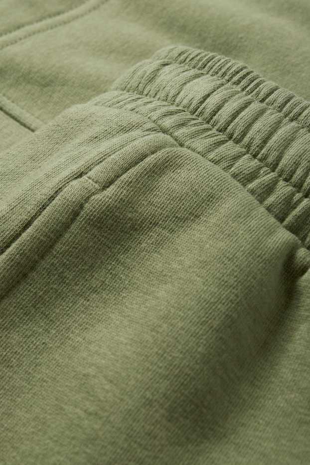 Bărbați - Pantaloni de trening cargo - verde