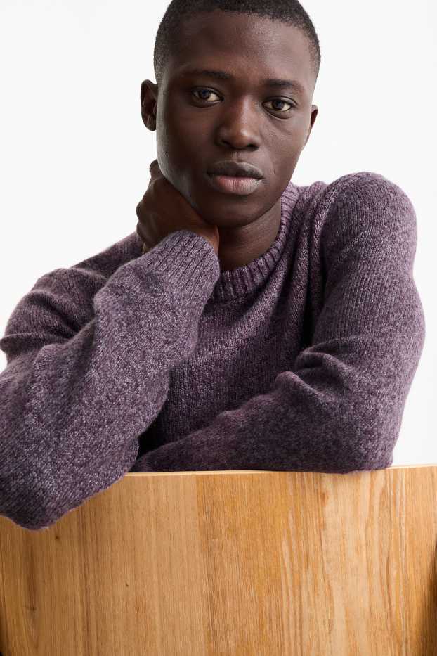 Bărbați - Pulover - violet