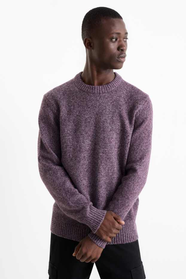 Bărbați - Pulover - violet