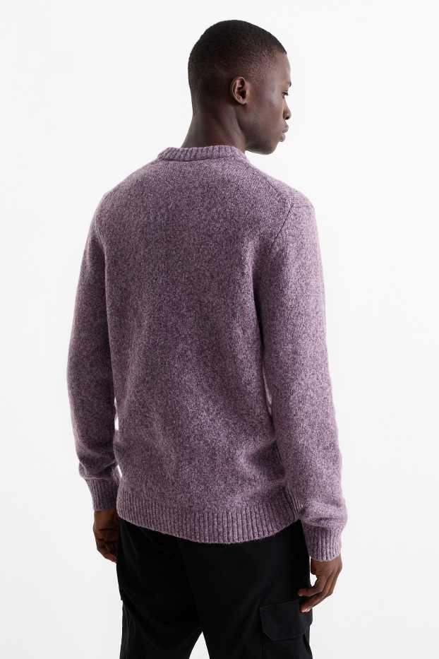 Bărbați - Pulover - violet