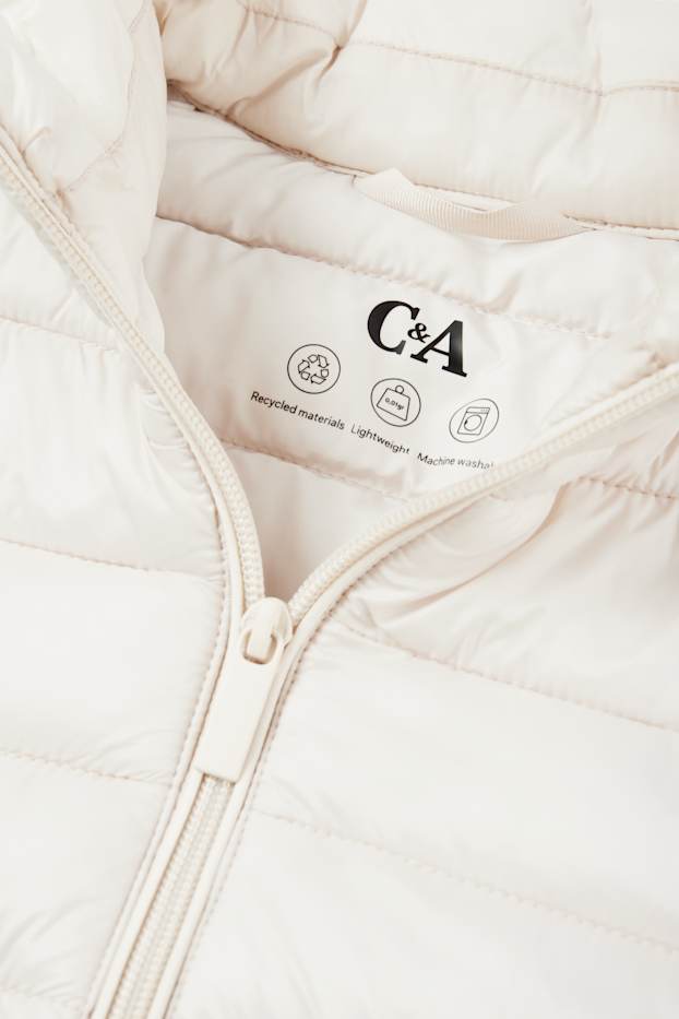Dames - Bodywarmer - crème wit