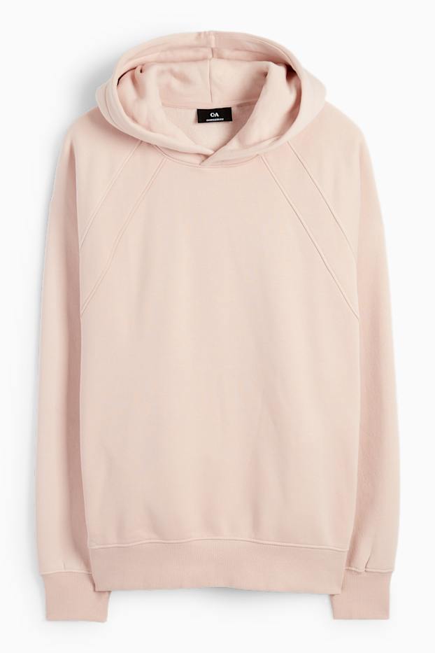 Men - Oversized hoodie - rose