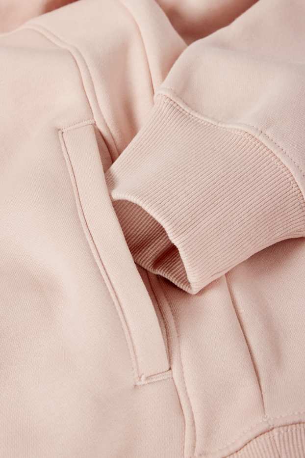 Men - Oversized hoodie - rose