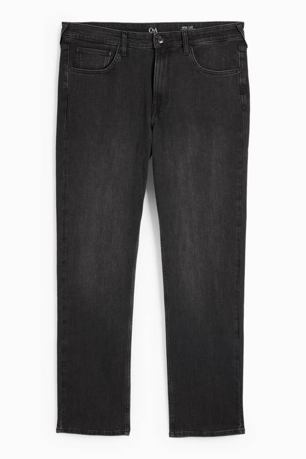 Uomo - Straight jeans - LYCRA® - grigio scuro