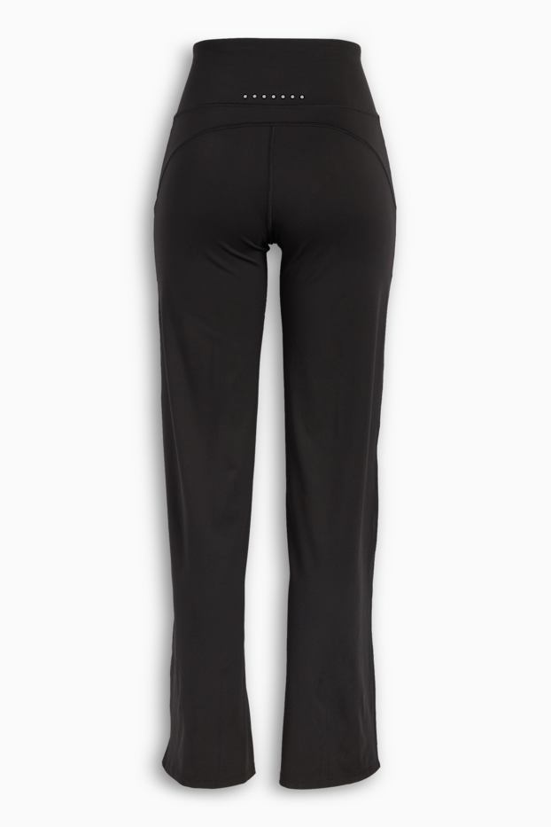 Femmes - Pantalon de sport en jersey - 4 Way Stretch - noir