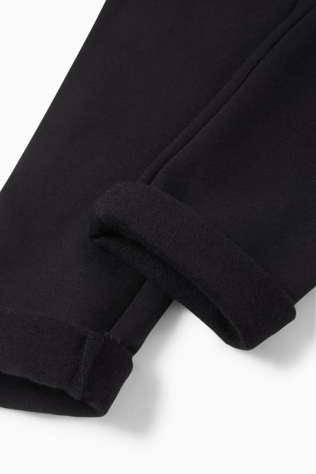 Niños: niñas - Pack de 3 - leggings térmicos - negro