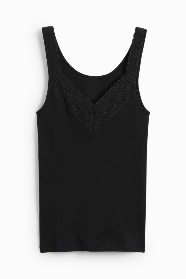 Femmes - Caraco - noir