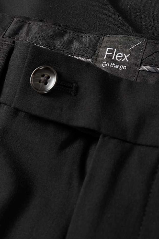 Hommes - Veste de costume - regular fit - Flex - LYCRA® - Mix & Match - noir