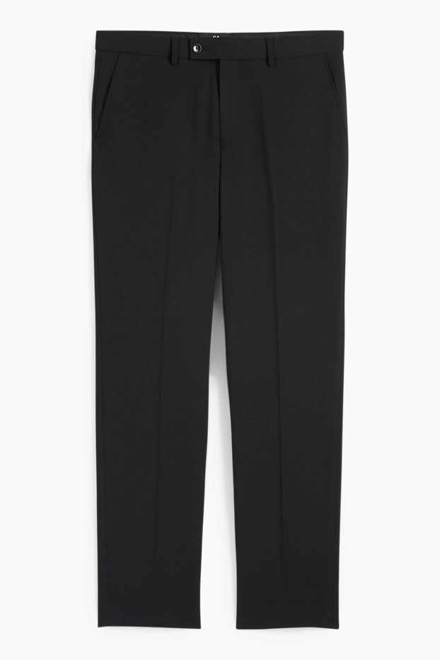 Hommes - Veste de costume - regular fit - Flex - LYCRA® - Mix & Match - noir