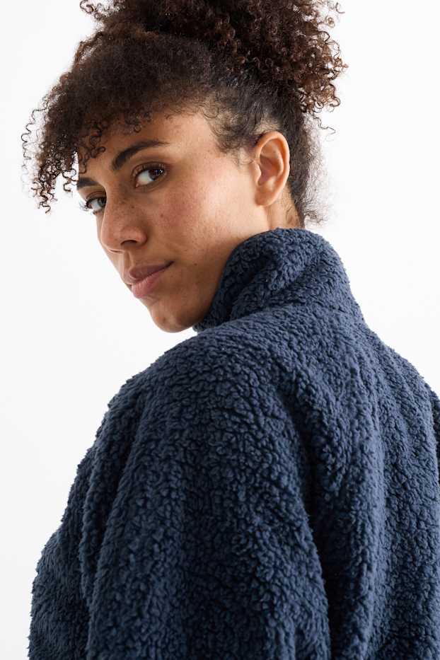 Dona - Jaqueta polar tèrmica - blau fosc
