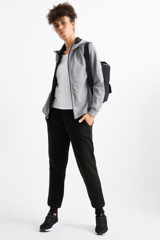 Donna - Pantaloni sportivi tecnici - nero