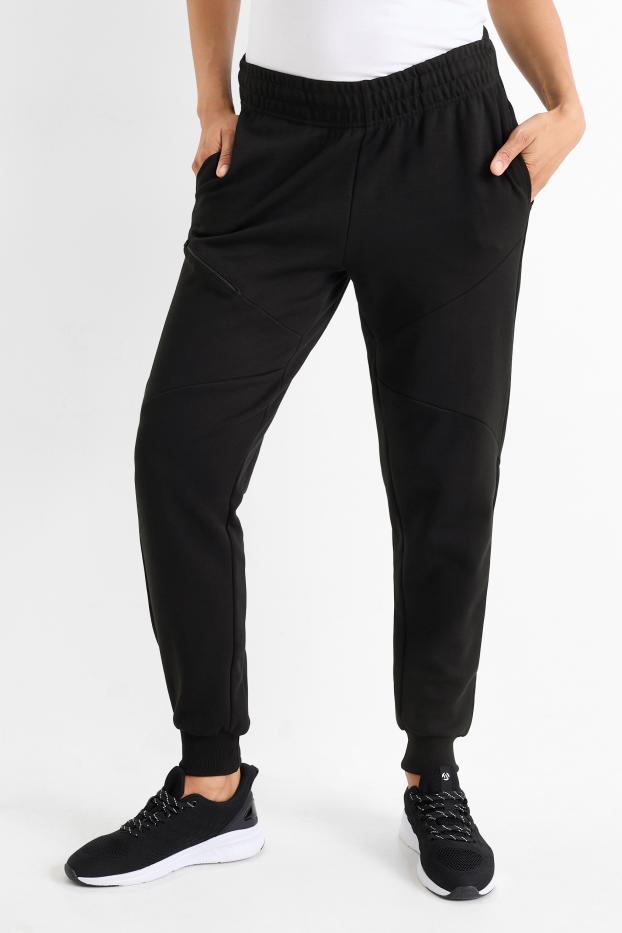 Donna - Pantaloni sportivi tecnici - nero