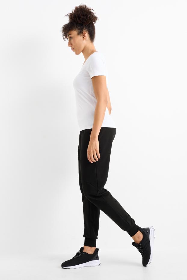Donna - Pantaloni sportivi tecnici - nero
