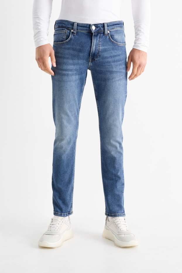 Home - Skinny jeans - LYCRA® - texà blau