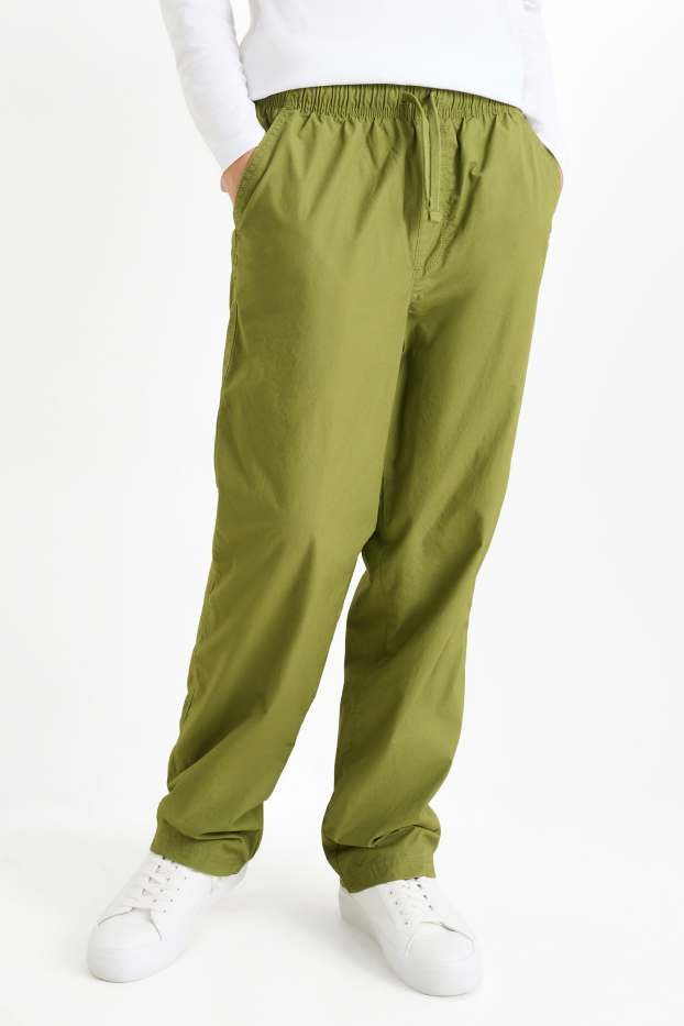 Kinder Jungen - Multipack 2er - Thermohose - schwarz