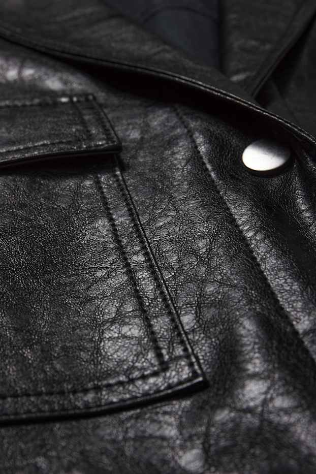 Femmes - Gilet sans manches - synthétique - noir