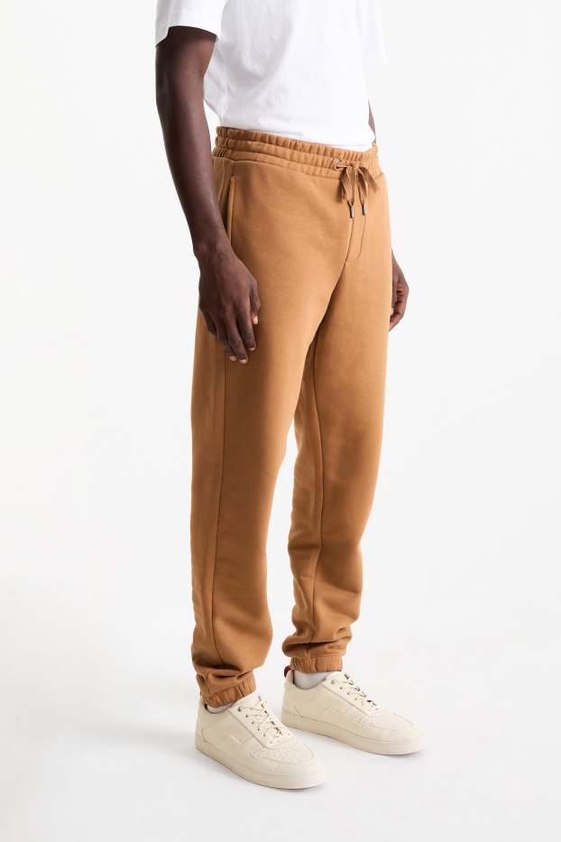 Hommes - Pantalon de jogging - marron
