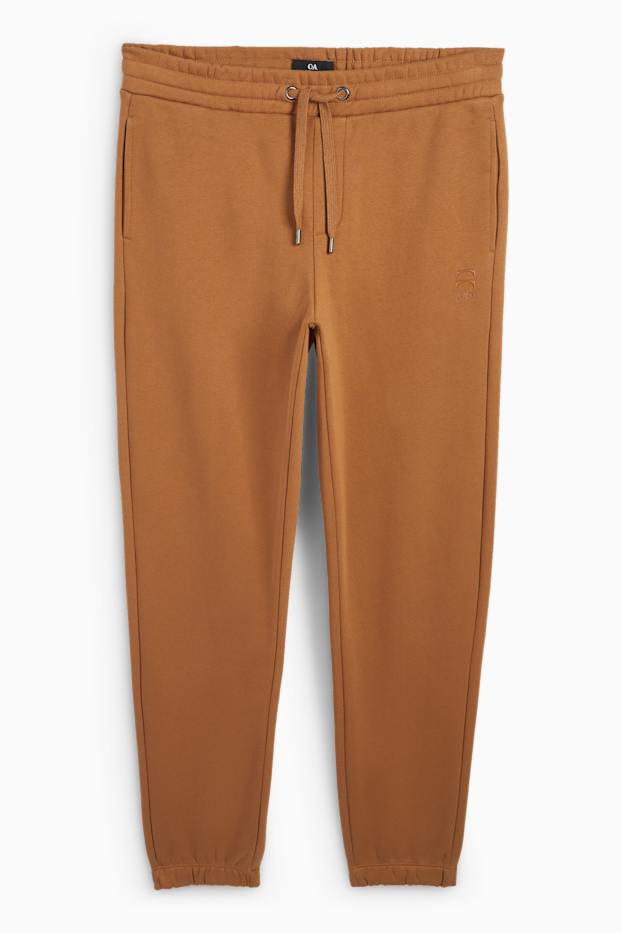 Hommes - Pantalon de jogging - marron