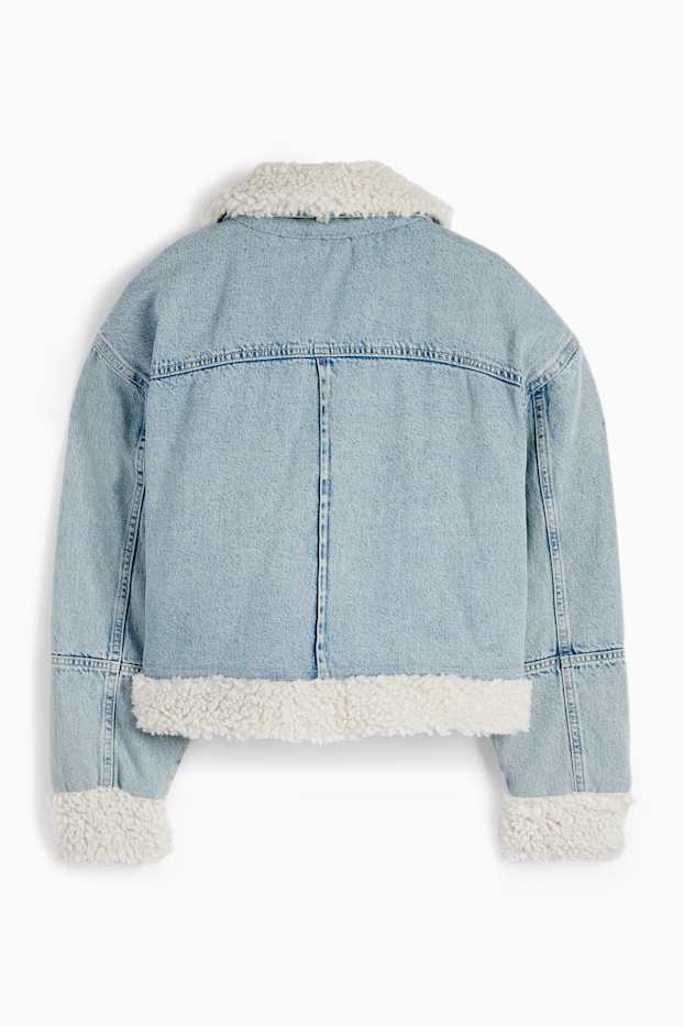 Femmes - Veste en jean - jean bleu clair