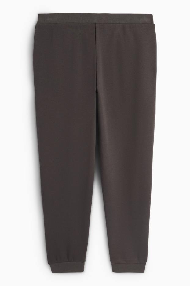 Home - Pantalons de xandall - Bola de Drac Z - gris fosc