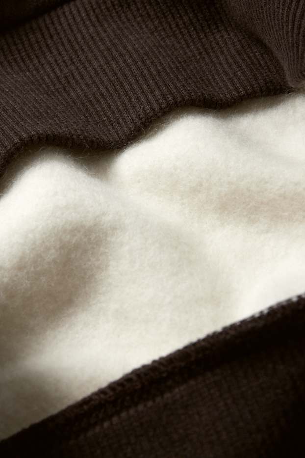 Enfants garçons - Sweat à capuche - blanc crème